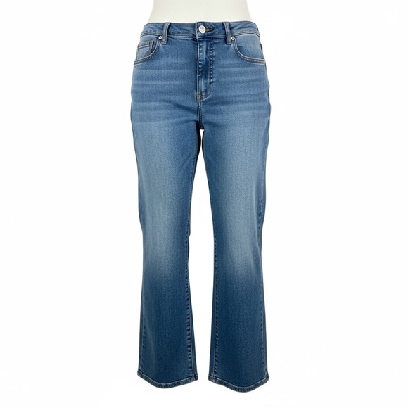 Oat New York Denim - OAT New York Jeans Womens sz 12 90s stretch High Rise Straight Leg sz 31